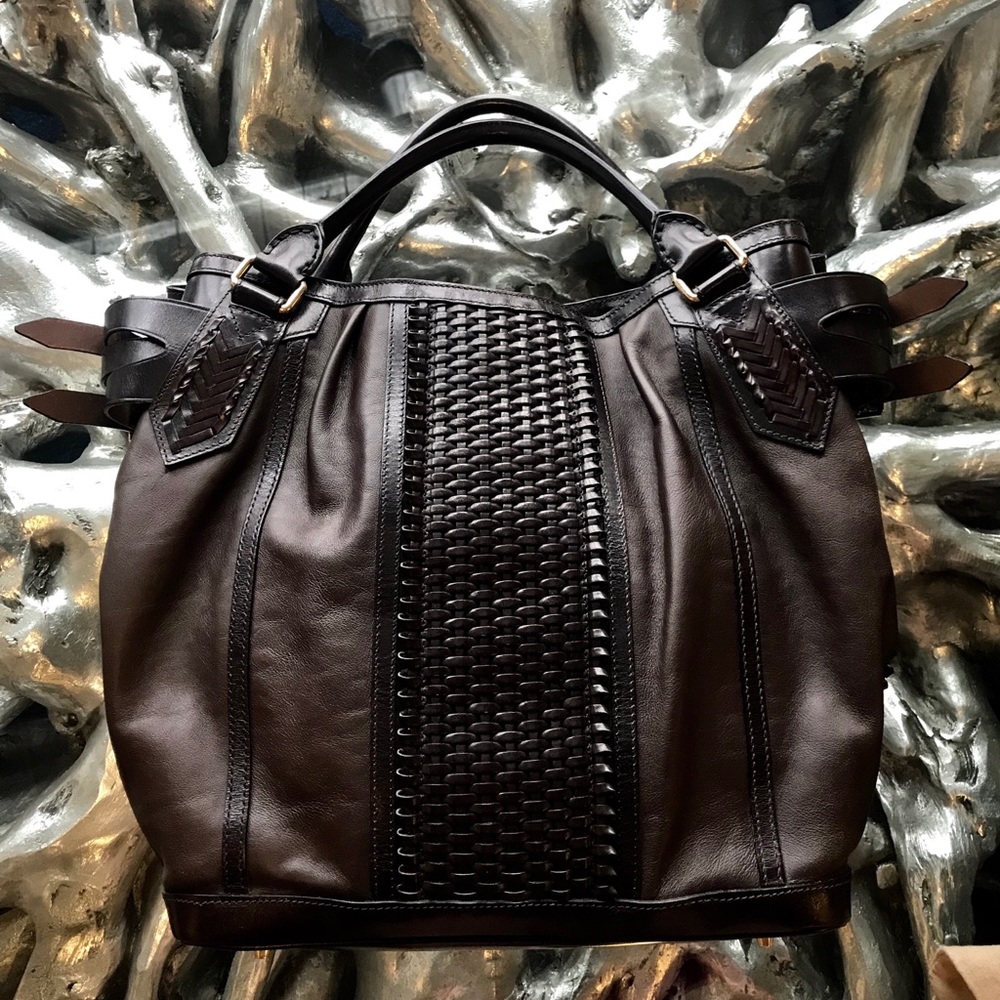 BURBERRY Oversized Large Bethan Tote Receipt & Tag - Picture 2 of 8